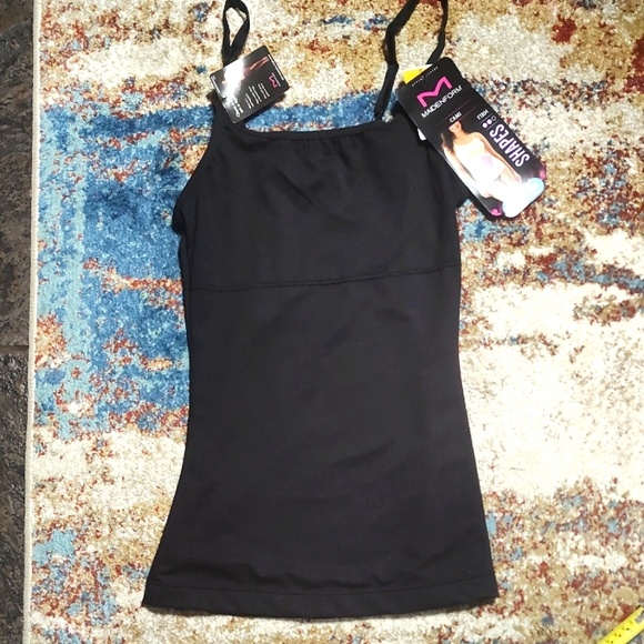 Maidenform Tops - Maidenform Black Shaper Cami Tank Top